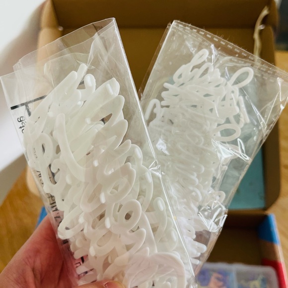 New760 Pastel Extra Letters for Changeable Felt Letter Board Letters Multi Color - Picture 8 of 10